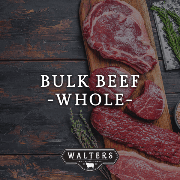 Bulk Beef - Whole Beef Deposit (400lbs)